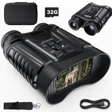 4K HD Digital Night Vision Binoculars for Adults, 8X Zoom 2000FT IR Viewing R...