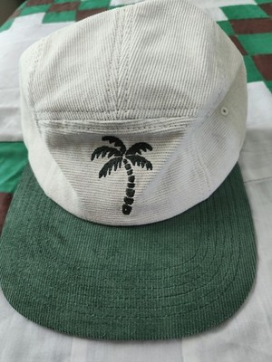 Rad River Company 5 Panel Cap Flat Brimmed Adjustable Strap Palm Tree Hat Beach