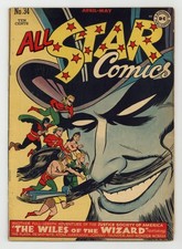 Cover of All-Star Comics #34