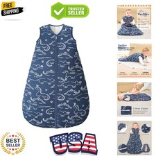 Baby Sleep Sack 12-18 , TOG 2.5 Baby Wearable Blanket with 2-Way Zipper, 100 ...