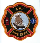 *RARE CURRENT* Rye (Rockingham County) NH New Hampshire Fire Dept patch - NEW!