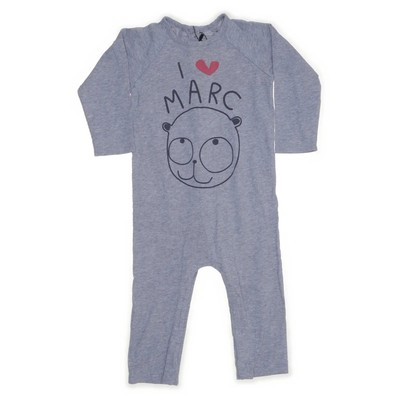 Little Marc Jacobs, Strampler, Größe: 86, Grau, Baumwolle, Print -5OB