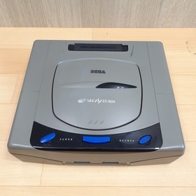 Sega Saturn Console Japan Bundle with Virtua Stick Light Gun & 6 Games Tested
