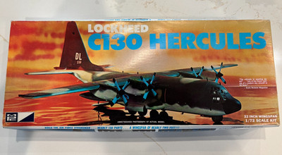 MPC Lockheed C130 Hercules Vintage Model Kit No. 2-3400 1/72 Parts