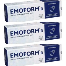 Emoform-R Toothpaste 150g x3 Gum Strength Sensitivity Relief Exp 2027