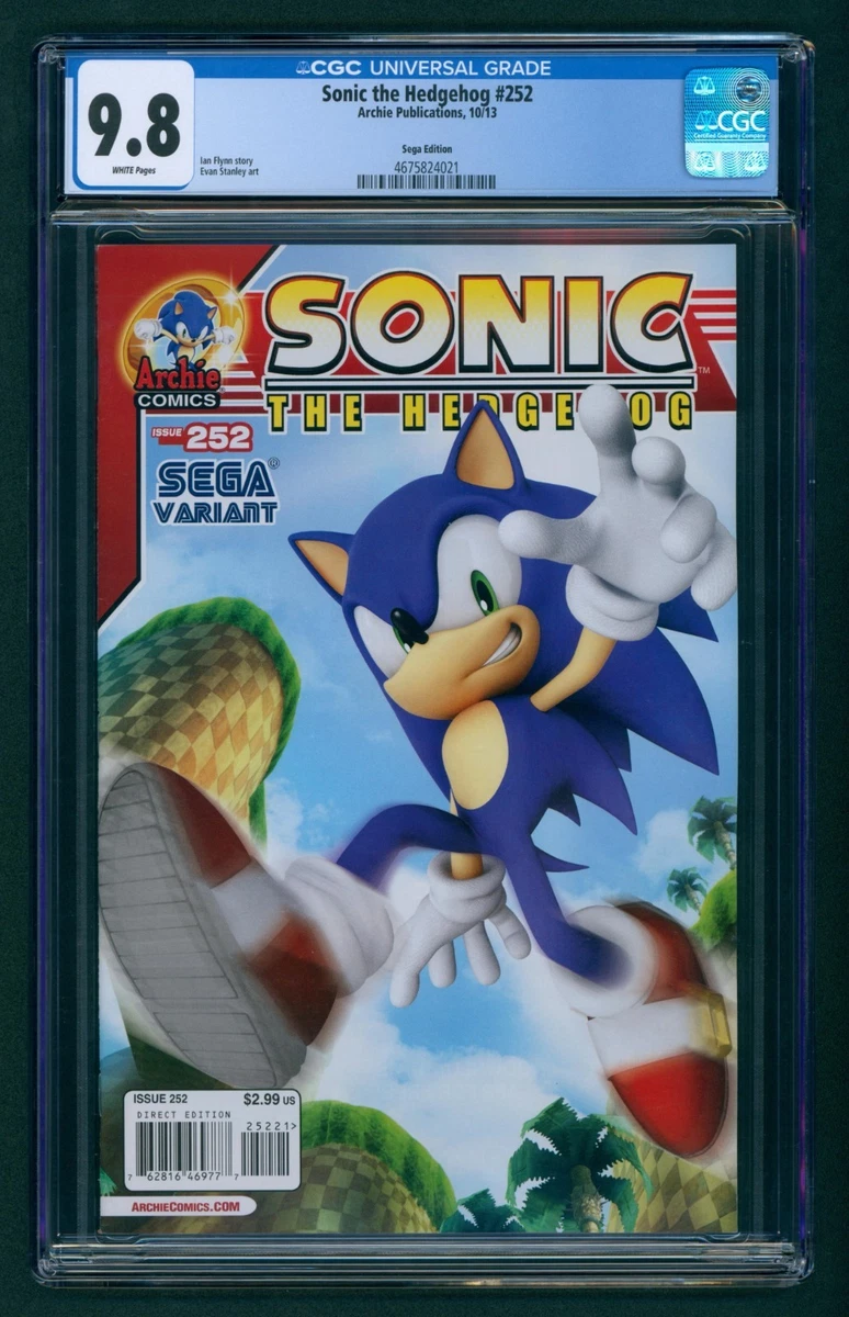 Preços baixos em Sonic the Hedgehog Archie Comics 9.8 QUASE
