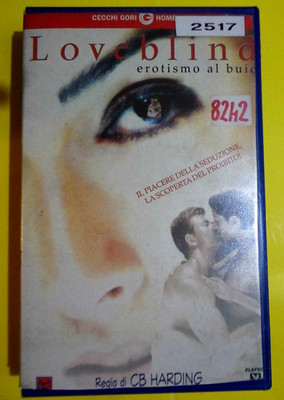 LOVEBLIND - Erotik im Dunkeln ( 1999 ) # VHS - Ex Nolo - Cecchi Gori Karte Offen #