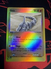 Onix 71/100 EX Sandstorm Reverse Holo MINT Gem 2003 WOTC Vintage Pokémon E Read