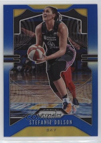 2020 Panini Prizm WNBA Blue Prizm 68/149 Stefanie Dolson #43 7ut