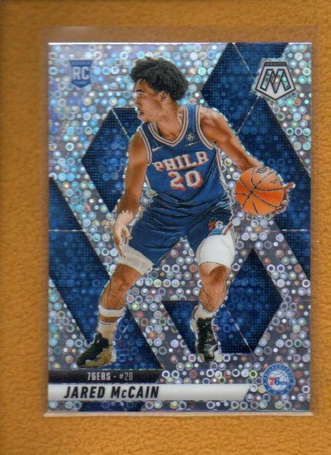 Jared McCain 2024-25 Panini Mosaic Rookie Fast Break Silver Prizm RC #228