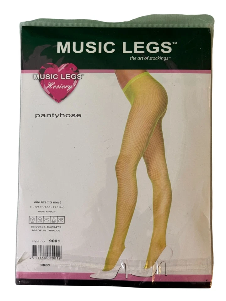 Колготки-рыболовные сети бесшовные музыкальные ножки красные один размер подходит большинству - Изображение 2 из 2