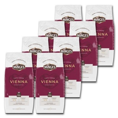 8 KG Minges Café Crème Vienna Kaffeebohnen