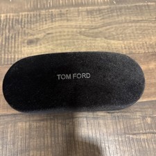 TOM FORD Dark Brown Velvet Sunglasses Eye Glasses "Hard Case Only" Clamshell