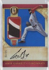 2017 Chronicles Gold Standard Rookie Jersey Prime /25 Amir Garrett #44 Auto 1p5
