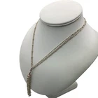 LINKS OF LONDON Sterling Silver Tassel Pendant Necklace Toggle Chain Women   BO3