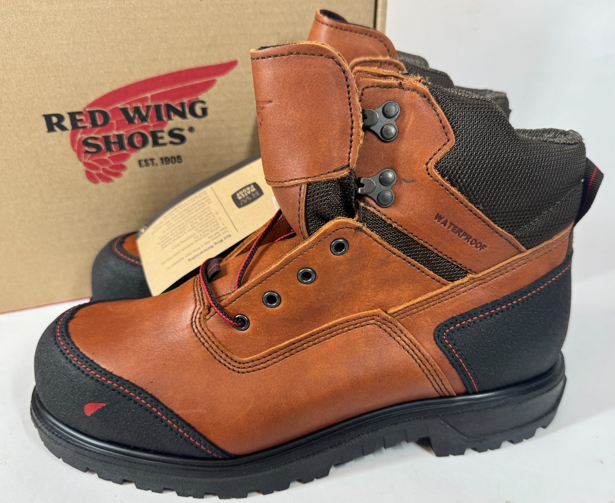 RED WING 2403 COMPOSITE SAFETY TOE LEATHER WORK BOOTS MADE IN USA 8 EE 2403 - Red Wing Men main image 2