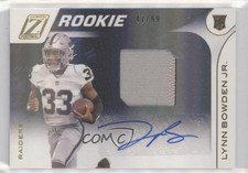 2020 Panini Zenith Rookie Patch Auto 47/99 Lynn Bowden Jr #112 Patch Auto 0eo6
