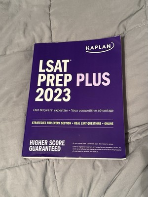Kaplan Test Prep: LSAT Prep Plus 2023 (2023, Trade Paperback)