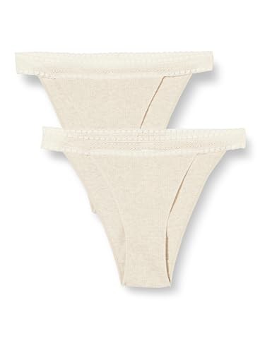 Sloggi Damen Sloggi GO Ribbed R Tanga C2P, Grey Combination, S-image