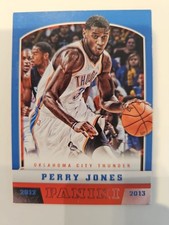 2012 Panini #209 Perry Jones RC Oklahoma City Thunder