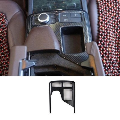 For Benz GL ML 2012-2015 ABS Carbon fiber Middle Console Gear Shift Panel Trim