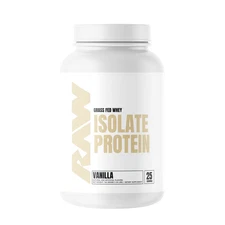 Raw Grass Fed Whey Isolate Protein **Vanilla**