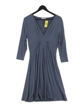 The White Company Bodycon Midi Dress M in Blue