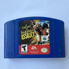 WCW Backstage Assault Nintendo 64 N64 Cartridge EA Sports NTSC-U/C T