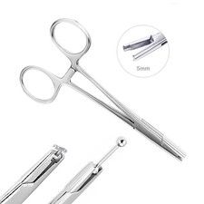 Piercing Clamps Ear Nose Septum Tool for All Piercings...