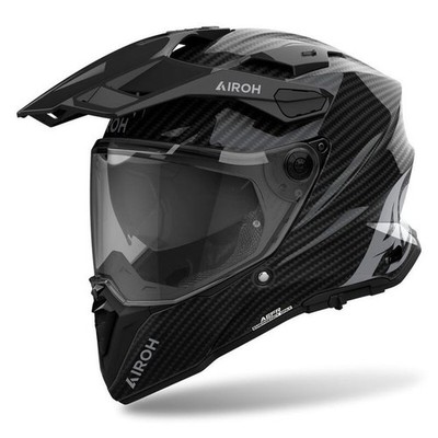 Airoh COMMANDER 2 CARBON Black Gloss Motorcycle Carbonfiber Helmet Adventure