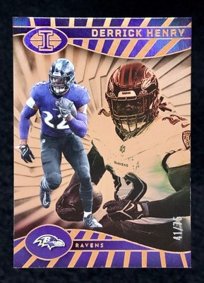 2024 Panini Illusions Derrick Henry Bronze /75 Baltimore Ravens #8 NC1