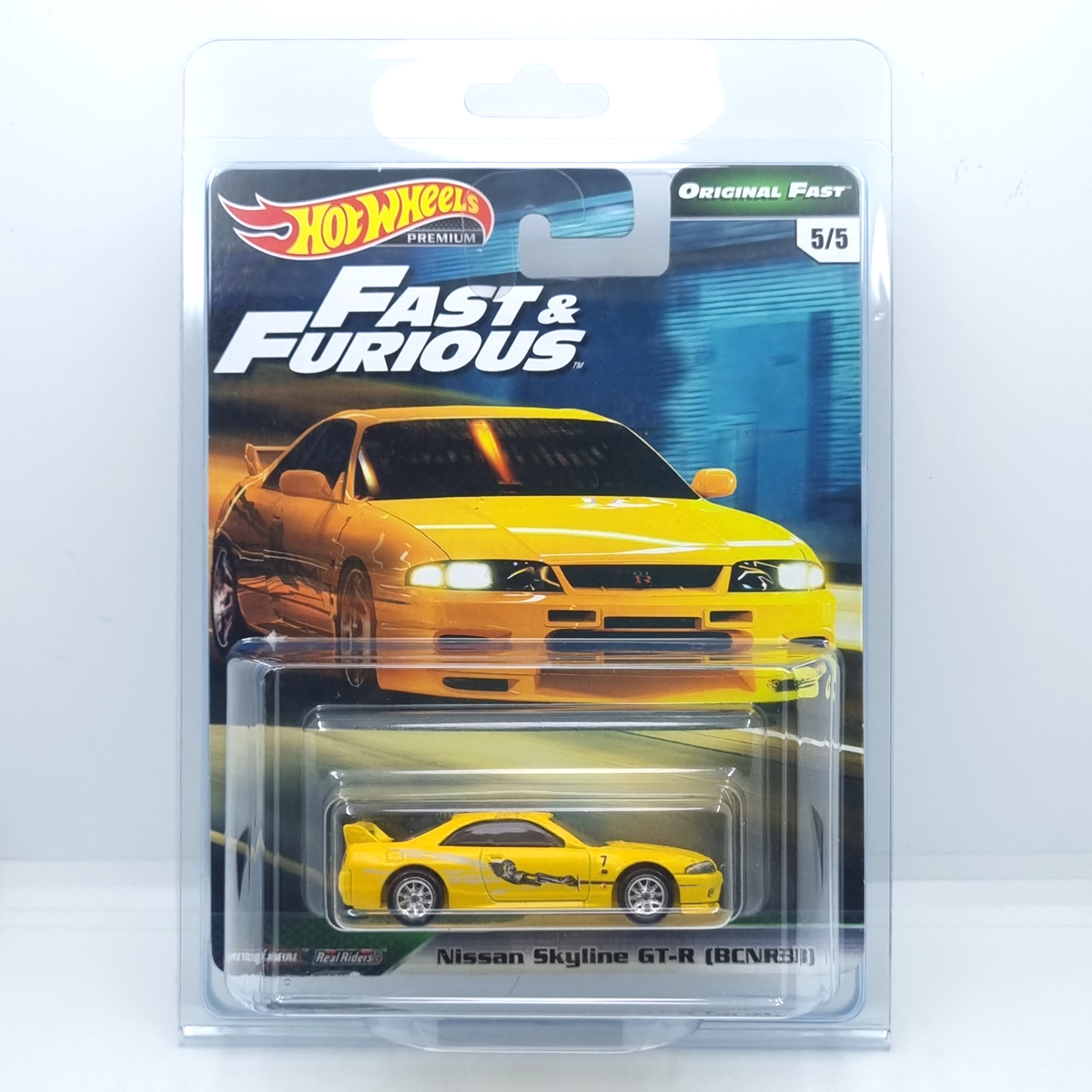 Hot Wheels 2017 Premium Fast & Furious 1993 Nissan Skyline GT-R