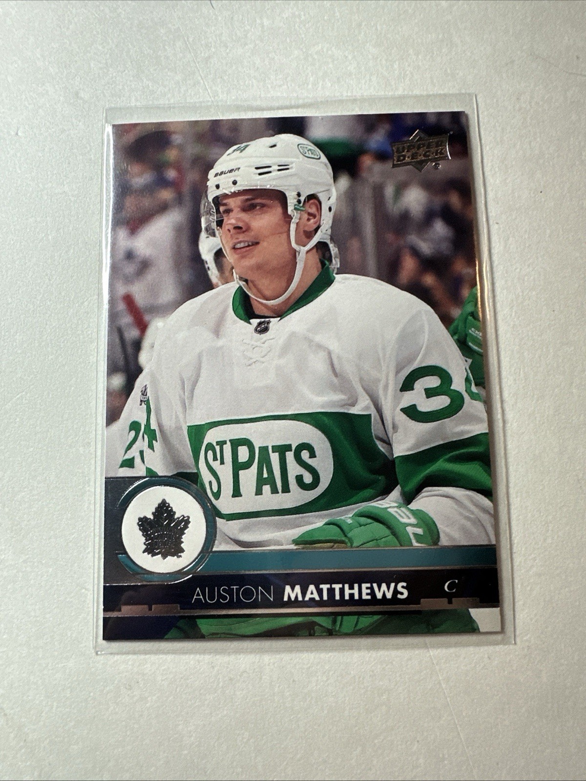 2017-18 Upper Deck Variant Photo #170 Auston Matthews - Toronto Maple Leafs