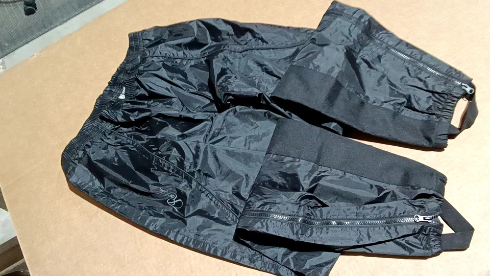 Joe Rocket 1012-2006 Ladies Black / Black RS-2 Rain Suit - 1-Diva Foto 4 de 4