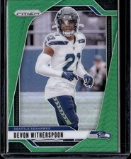 2024 Panini Prizm #263 Devon Witherspoon Green