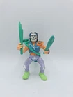 Vintage 1989 Teenage Mutant Ninja Turtles Casey Jones action figure With...