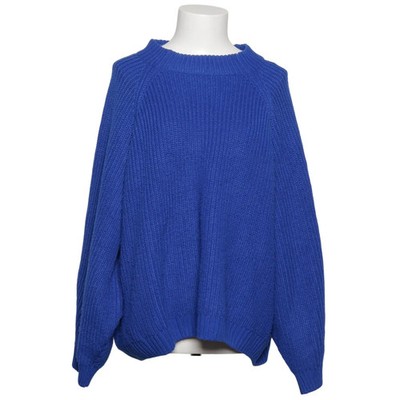 Threadbare, Strickpullover, Größe: 50, Blau, Acryl, Einfarbig, Rippenstrick #pMq