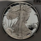 1986-S 1 oz Silver American Eagle - NGC PF 70 Ultra Cameo - SKU-E3462