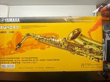 Yamaha YAS-280 Student Alto Saxophone - Gold Lacquer VGC USED. See Pictures
