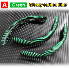 3 Pcs Car Steering Wheel Cover Carbon Fiber Non-slip Anti Dust Washable Snap On 3 Pcs Car Steering Wheel Cover Carbon Fiber Non-slip Anti Dust Washable Snap On