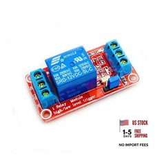 12V 1 Channel Relay Module with Optocoupler Isolation Support High or Small 12V