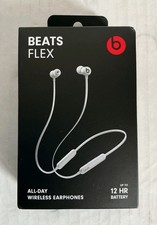 Beats Dr. Dre Flex Wireless Earphones Earbuds Bluetooth Smoke Gray A2295 NEW