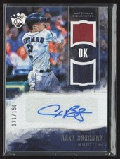 2018 PANINI DIAMOND KINGS ALEX BREGMAN DK MATERIALS SIGNATURES /150 AUTO