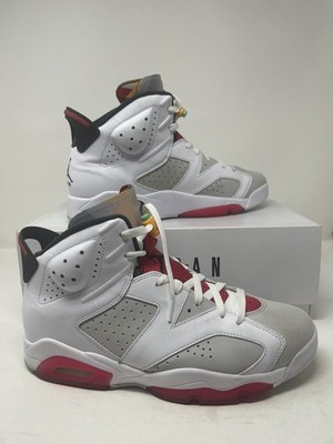 Jordan Air Jordan 6 Retro Hare 2020 CT8529-062 White Gray Red
