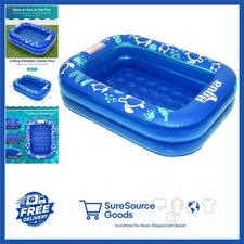 Comfortable Inflatable Pool Float with Vibrant Aqua Animal Designs