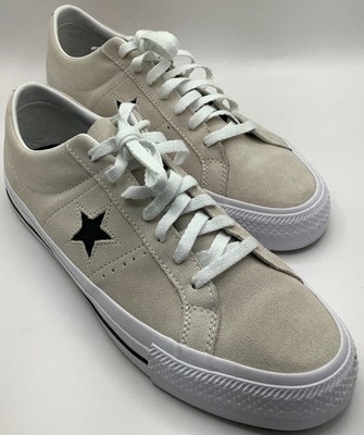 Converse One Star Pro Suede Low Egret White 172950C Men's 12