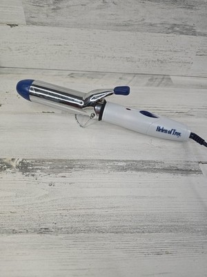 Helen of Troy 1513N Professional 1.5 Inch Chrome Curling Iron White Blue 30W
