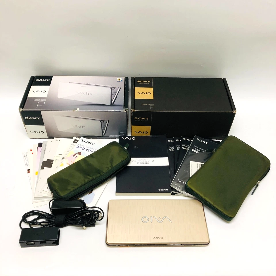 Sony VAIO P VGN-P92KS 2GB RAM 62GB Mini Laptop PC Windows 7 Notebook Black - Image 2 of 4