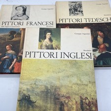 LOTTO 3 LIBRI G Argentieri - PITTORI INGLESI/FRANCESI/TEDESCHI - ed MONDADORI