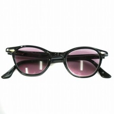 Tart Optical Vintage Cell Frame Sunglasses Black Purple 5 2/1 Used